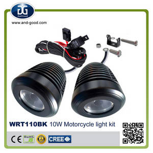 Wholesale 24 volt truck lights: China Manufactured DC9-50V CREE 10W 2 Inch 2015 New Black LED Motorcycle Auxiliary Lights
