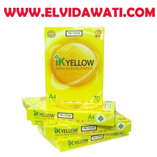 Ik Yellow A4 Copy Paper 70gsm 75gsm 80gsm Id 11274418 Buy Indonesia Copy Paper Office Paper A4 Ec21