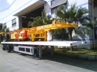 40ft Container Flat Bed Semi Trailer
