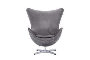 Wholesale swivel chair: Egg-Chair in Fabric/Leather