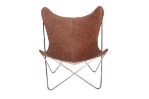 Wholesale leather chair: Butterfly Chair with Leather