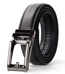 Wholesale branded jeans: Men's Leather Belts with Automatic Buckle