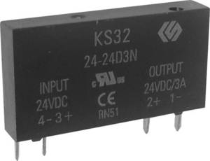 Wholesale solid state relay: KS32/24-24D3N DC Output Solid State Relay(Ssr) with Socket Avaliable