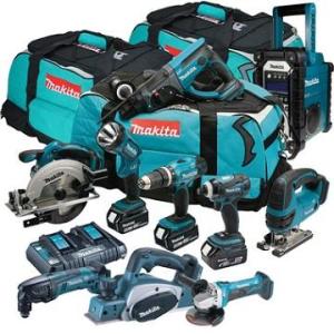 Wholesale spades: Makitas LXT1500 18-Volt LXT Lithium-Ion Combo 15 Tools in Kit