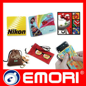 Wholesale promotional gifts watch: Microfiber Cleanning Pouch, Glasses Cloth, Mobile Pouch