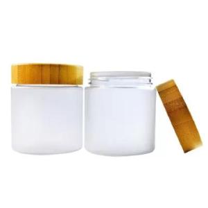 Wholesale pet jar: Empty 150g 250gs Cream Container PET Frosted Skin Care Cosmetic Plastic Jar
