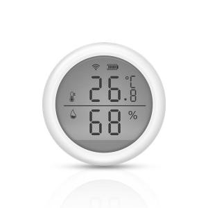 Wholesale wifi display: WiFi LCD Sreen Display Temperature Humidity Alarm Detector