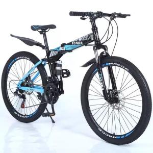 Wholesale sport folding bike: High Quality OEM Bicycle Cycling Sport Style Folding Portable Mountain Bike