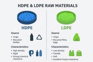 Wholesale film extrusion: LDPE & HDPE Granules / Resin