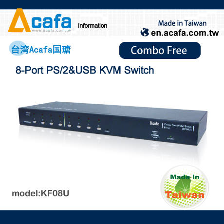 Sell OEM 8-Port USB Combo KVM Switch-acafa KF08U