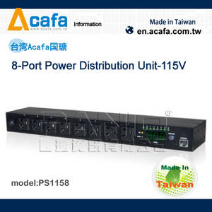 Wholesale circuit breaker: 8 Port PDU 115V Power Distribution Unit