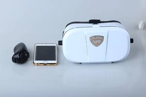 Wholesale virtual glasses: 2016 New Design VR Box Headsets 3D 2nd Virtual Reality Glasses