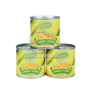 Wholesale non gmo corn: Easy Open Paper Label Canned Fresh Whole Golden Sweet Kernel Corn in Tin