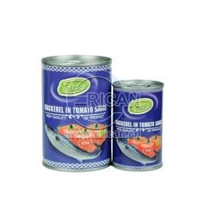 Wholesale can factory: Factory Price Canned Fish Tin Mackerel in Tomato Sauce 155g/425g