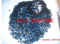 Natural Sapphire Gemstone Cut Bead