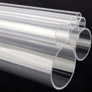 Wholesale pmma: Xiamen Manufacturer Custom Transparent Square PMMA Plastic Pipe Plexi Glass Clear Acrylic Tube