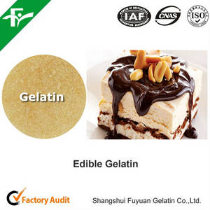 Wholesale dairy products: Food Grade Gelatin 250 Bloom Used in Dairy Products