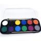 ES-FPE-012 12 Customized Color Professional Round Palette