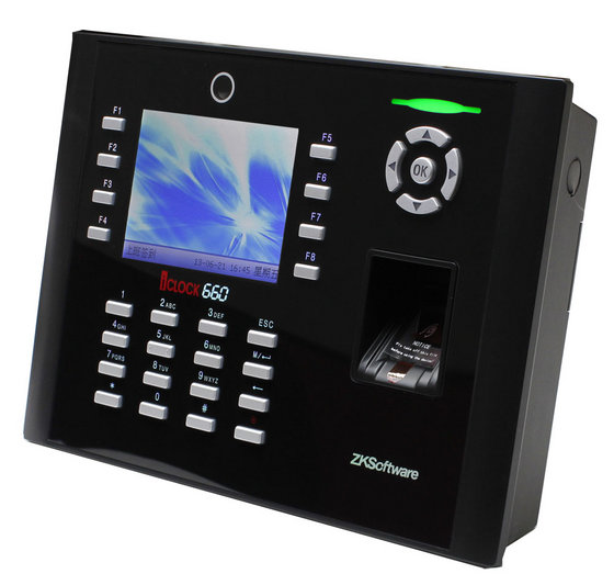 Biometric Fingerprint Time Attendance Machine with Camera TCP/IP/USB Time Management Recorder
