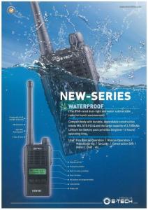 Wholesale waterproof: NEW Series (Waterproof Radio)