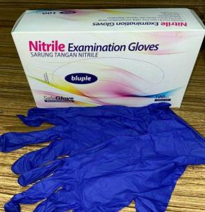 Wholesale safety: Disposable Free Latex Powder Free Nitrile Examination Gloves Safety Gloves