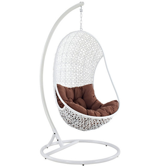 Cheap Price Indoor Outdoor Patio Rattan Wicker Hanging Egg Swing Chair