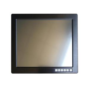 Wholesale led flat panel displays: 17 Inch Industrial Monitor Display Panel  Touch Screen with HDMI or DVI VGA