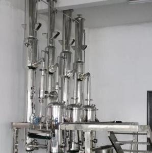 Wholesale Other Manufacturing & Processing Machinery: PLC Single Effect Falling Film Evaporator 1000-10000l/H Cannabis Oil Distillation Ethanol Recovery