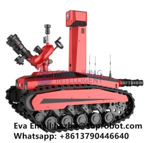 Wholesale fire control: Multifunctional Remote Control Robotics Fire Fighting Extinguisher Robot Vehicle