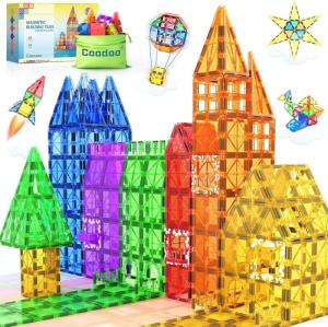 Wholesale game: Magnetic Building Tiles Kids Toys STEM Magnetic Blocks Sensory Toys Kids Games