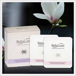 Wholesale makeup application: BellaLussi Self Expanding Cleansing Foam Pad / 5g X 10ea
