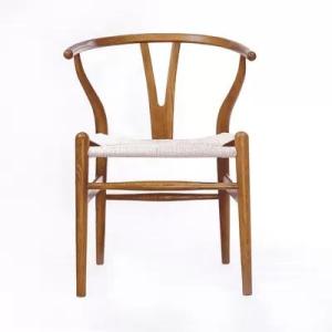 Wholesale solid wood dining room: Ash Wood Chestnut Shell Hans Wegner Wishbone Chair Comfortable