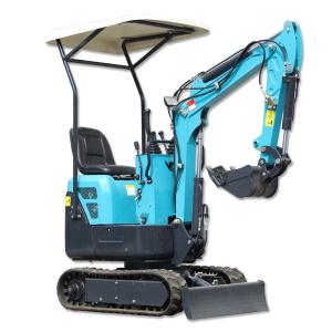 Wholesale digger for excavator: Cheap Price Chinese Mini Excavator Small Digger Crawler Excavator 1ton 2 Ton New Bagger for Sale
