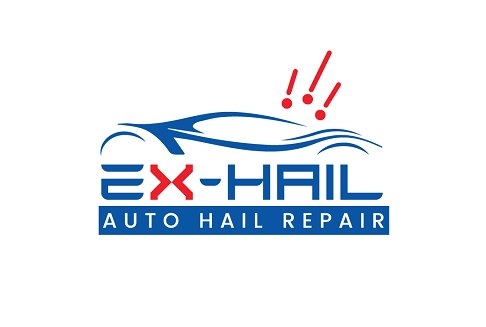 Ex-Hail Auto Hail Repair Company Logo