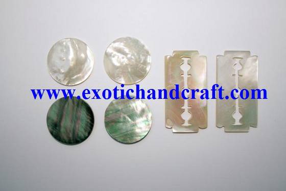Mother of Pearl Round Blanks