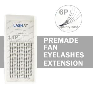Wholesale surgical tape: Pointy Base Premade Fans Bulk Loose Pre Made Fan 3D -14D Russian Volume 0.05 0.07 Eyelash Extension