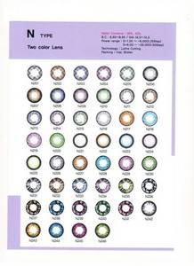 Wholesale contact lenses: ETK N TYPE ( Two Color Lens )