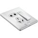 Socket Stainless Steel Wall Switch