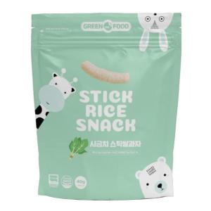 Wholesale spinach: Stick Rice Snack - Spinach