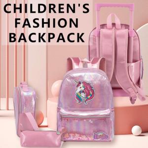 Wholesale fashion: Manufacturers Direct Wholesale Flow Girls Beautiful Fashion Schoolbag