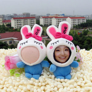 3D high quality Face Doll 3D Face Photo Plush Toy