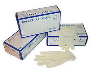 Wholesale sterilized: Latex Examination Gloves Non-sterile
