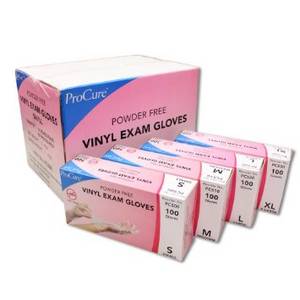 Wholesale super clear pvc films: Vinyl Examination Gloves