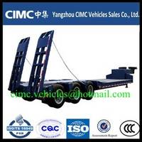 Sell CIMC 3 axle lowbed semi trailer