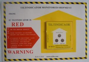 Wholesale printer indicator: Tiltindicator (TiltWatch Label) Products Produced with Twenty Years Developing Experiences