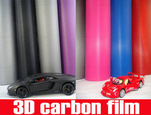 Wholesale vinyl car body sticker: 3D Carbon Fiber Vinyl with Air Free Bubbles 11Colors