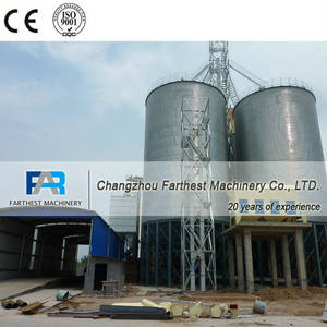 Wholesale fabric company of south korea: Galvanized Grain Storage Bin/Grain Silo