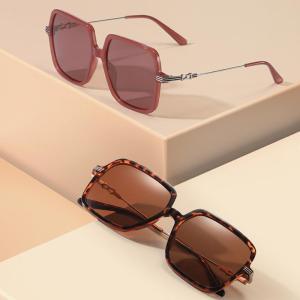 Wholesale fashional: Hot Sell Wholesale Sunglasses Women Fashion Square Customize