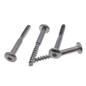 Wholesale steel plate: Professional Steel Neck Plate Screws Saddle Screws Zinc Plating-Red for Bass Guitar Neck Parts