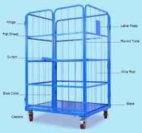Sell Korea Japan Style Roll Cage Tooling Cart Hand Trolley Factory Price
